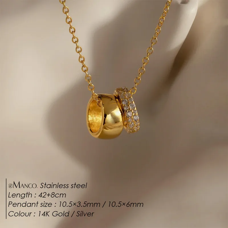 Veya Geometric Pendant Necklac